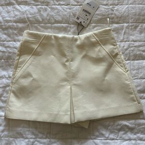 Zara Cream Women's Skort